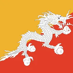 Bhutan' flag