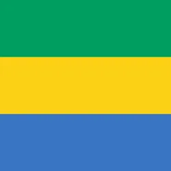 Gabon' flag