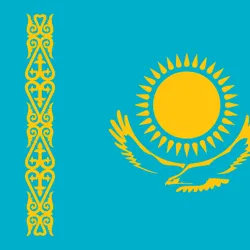 Kazakhstan' flag