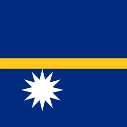 Nauru' flag