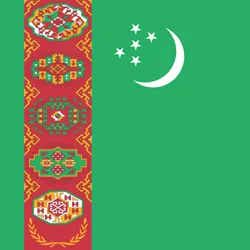 Turkmenistan' flag